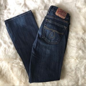 Lucky Brand Lola bootcut jeans, medium/dark, 2/26